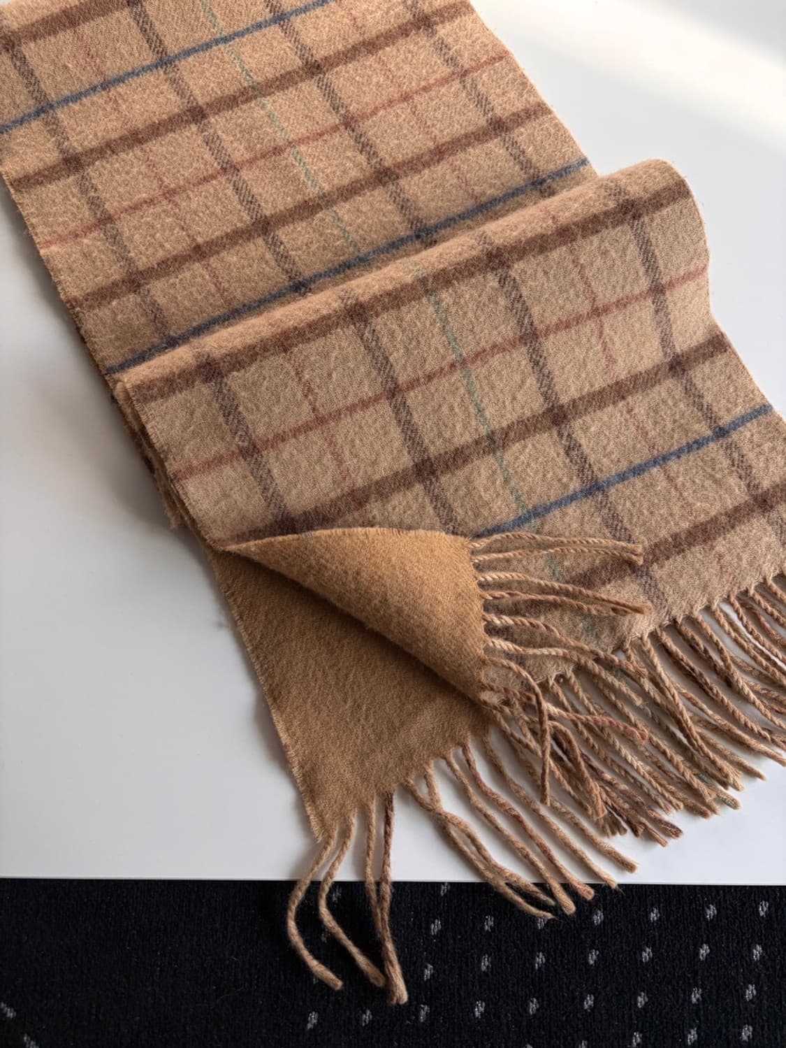 check patterned muffler 상품이미지1