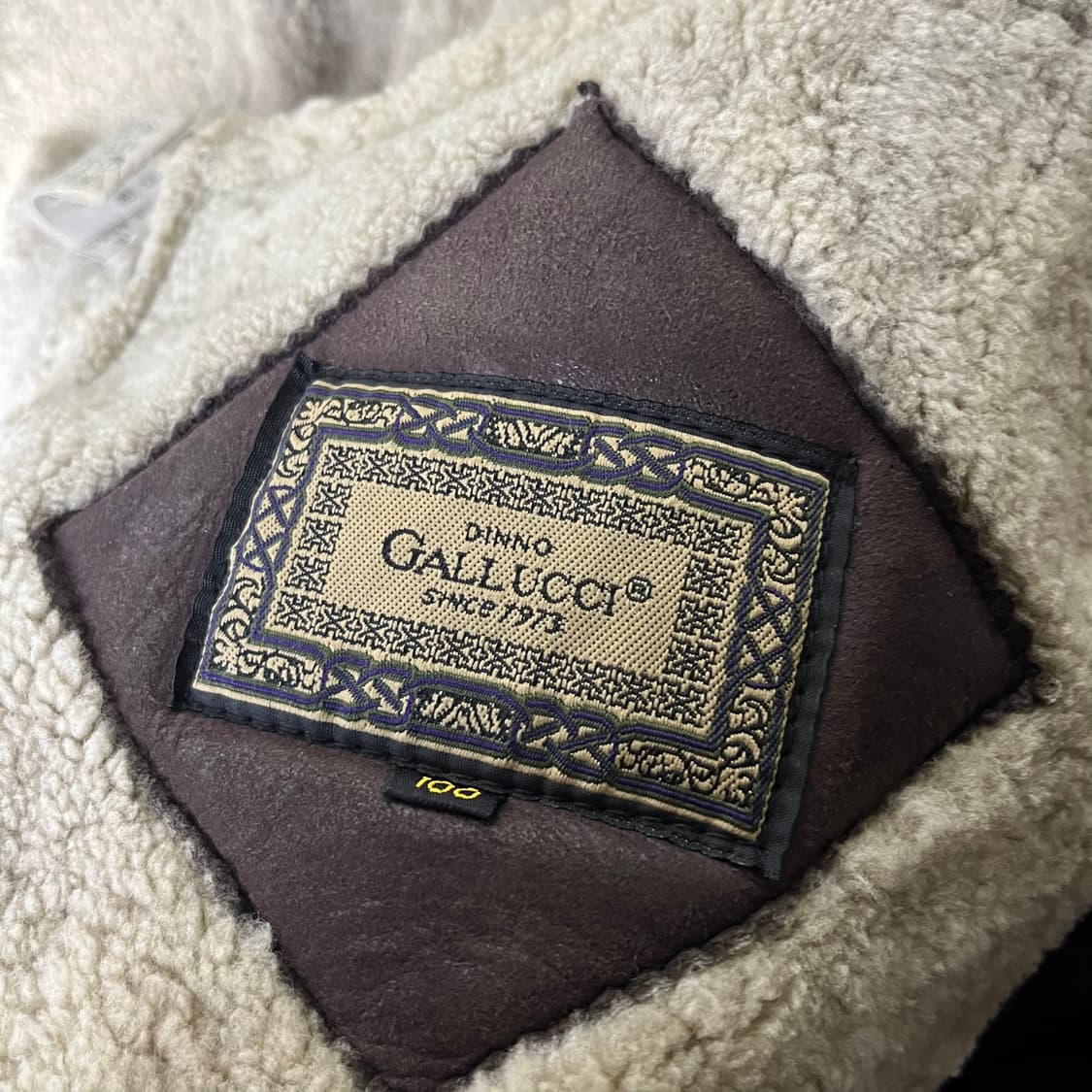 [Gallucci] 빈티지 램스킨 싱글 무스탕 상품이미지5