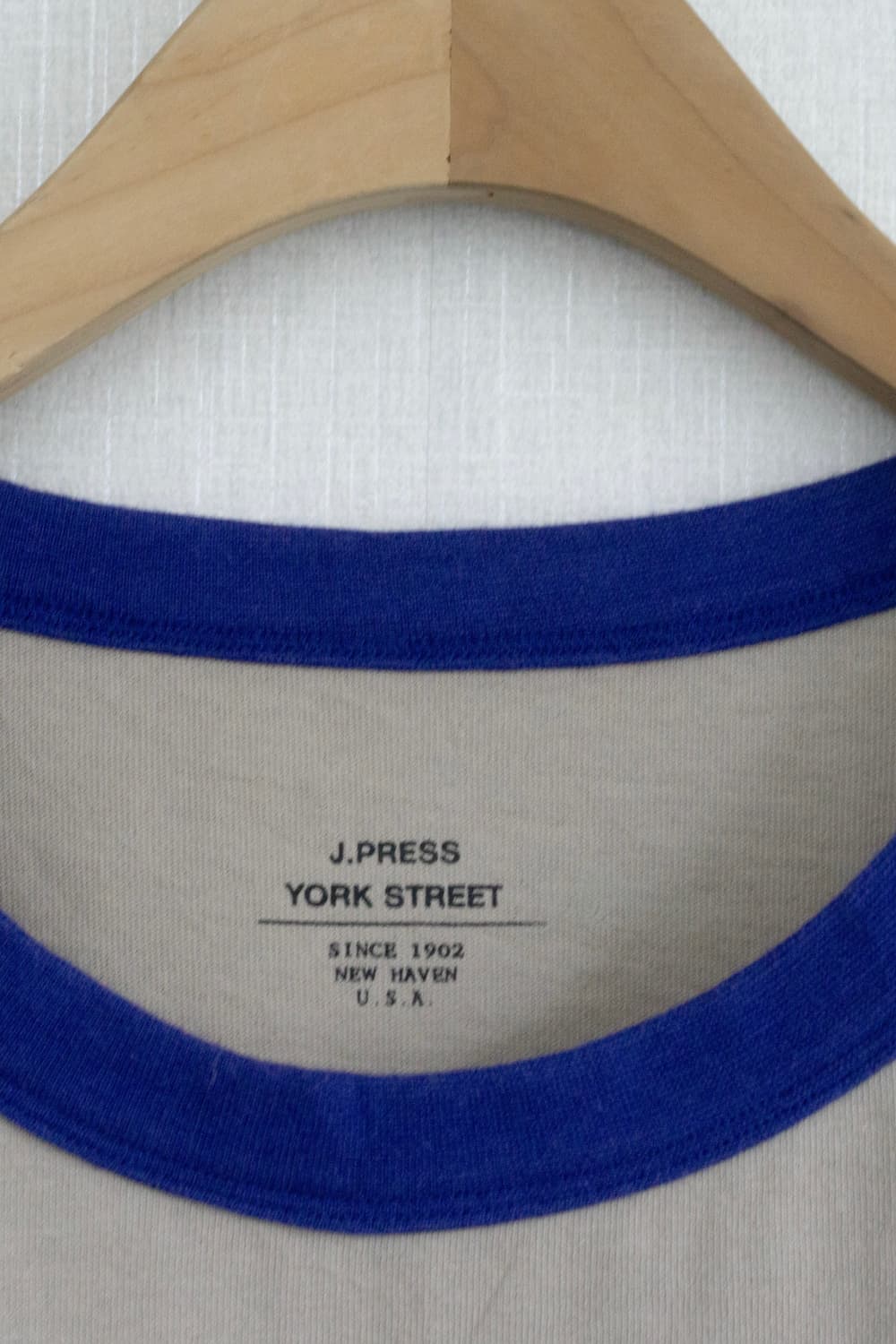 Jpress ringer neck T-shirt 상품이미지3
