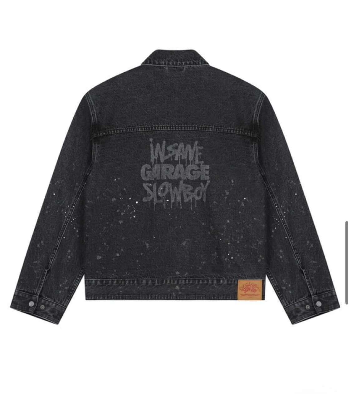 비슬로우x인사일런스 데님자켓 M 상품이미지2