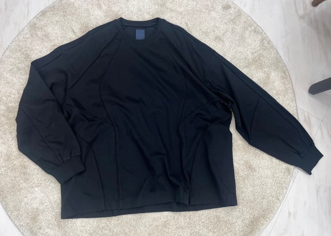 준지 2025 레이서 파이핑 오버핏 롱 슬리브 상품이미지8