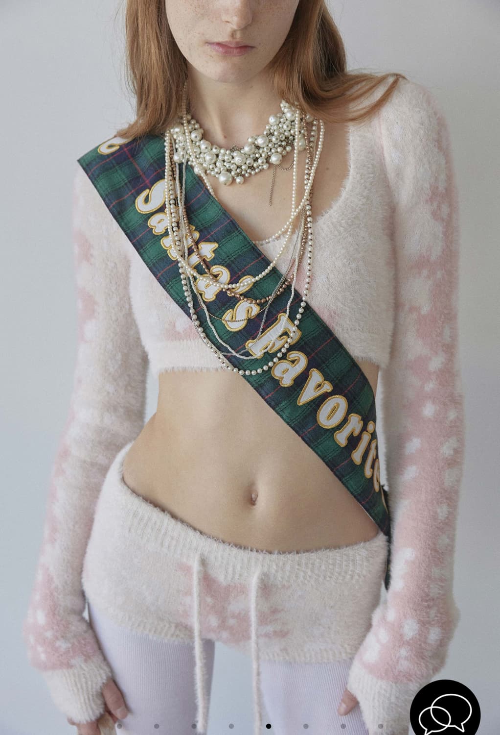 스컬프터 Rudolph Fur Cardigan Pink 상품이미지1