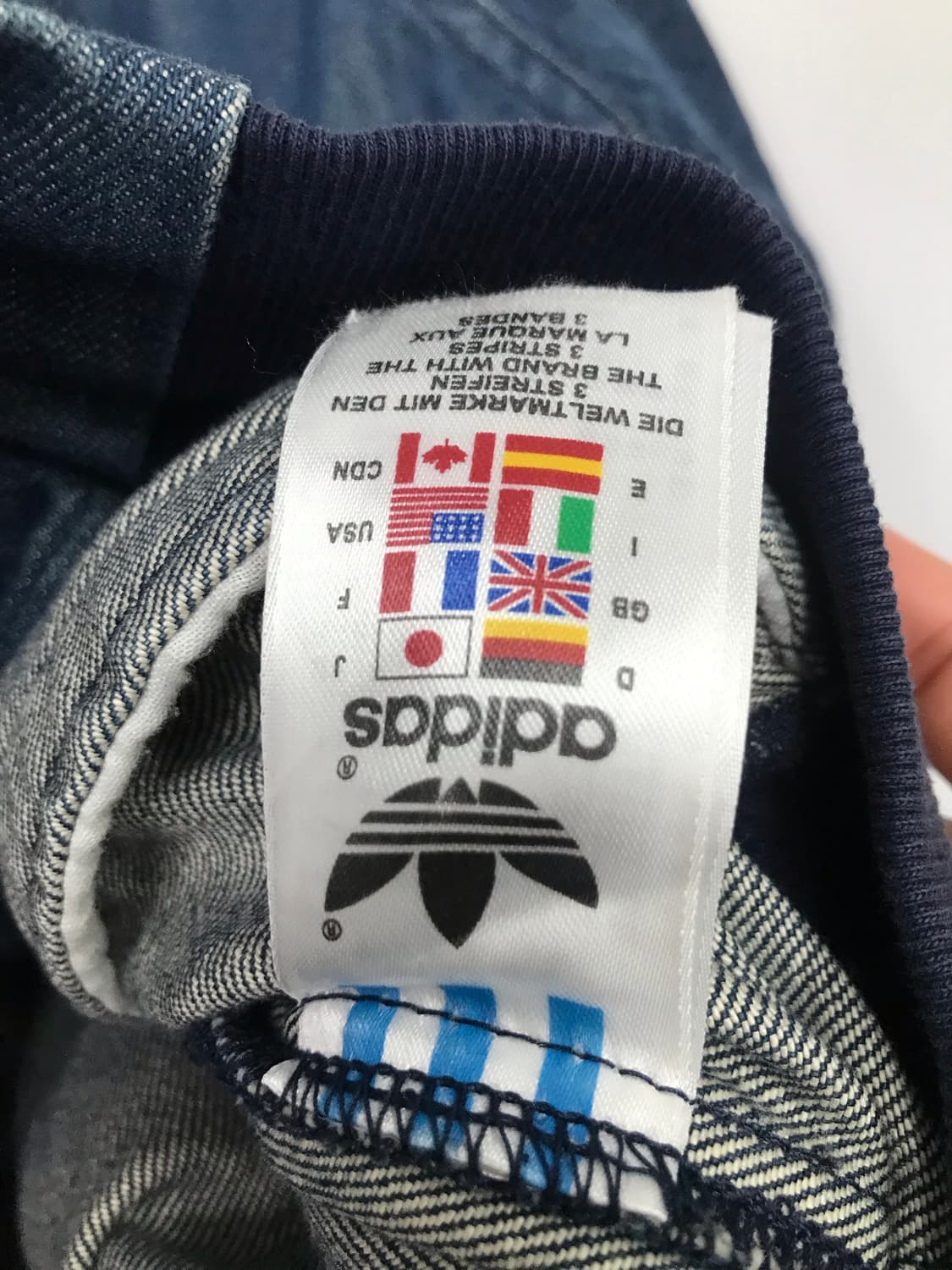 아디다스 데님 블루종 상품이미지4