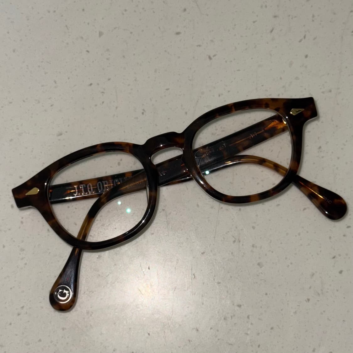 JTO PL-001C Gold Edition 46-22 Tortoise 상품이미지8