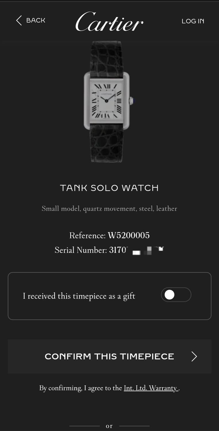 까르띠에 탱크 솔로 스틸 스몰 상품이미지7