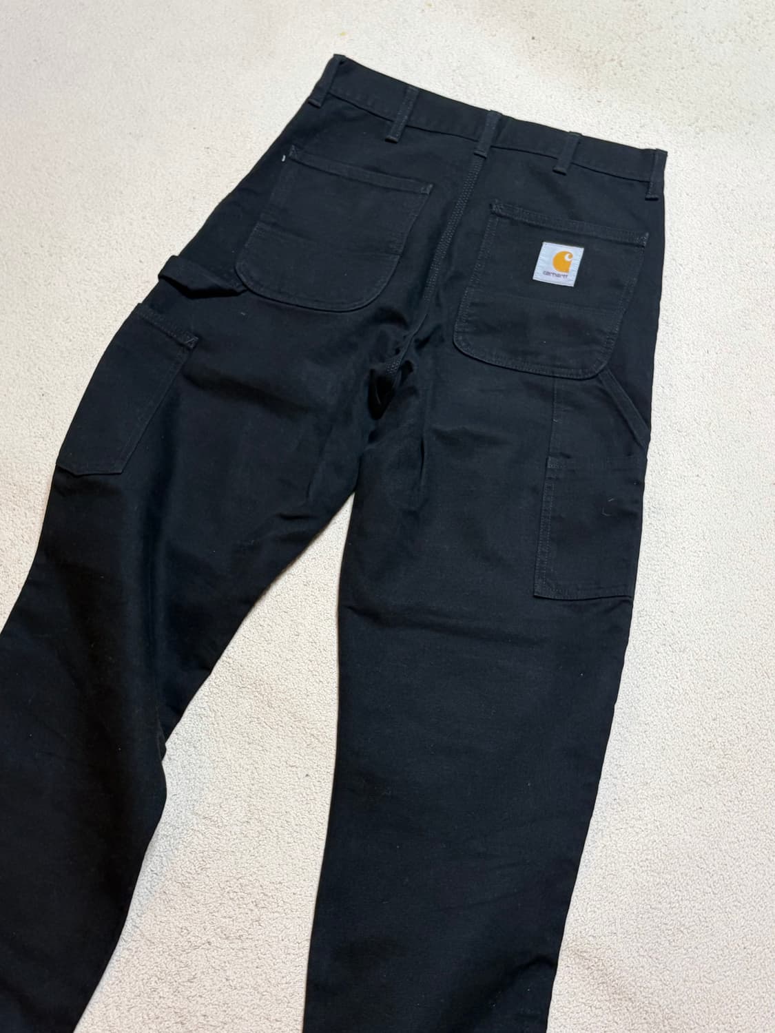 칼하트 더블 니 팬츠 블랙 28x32 상품이미지2