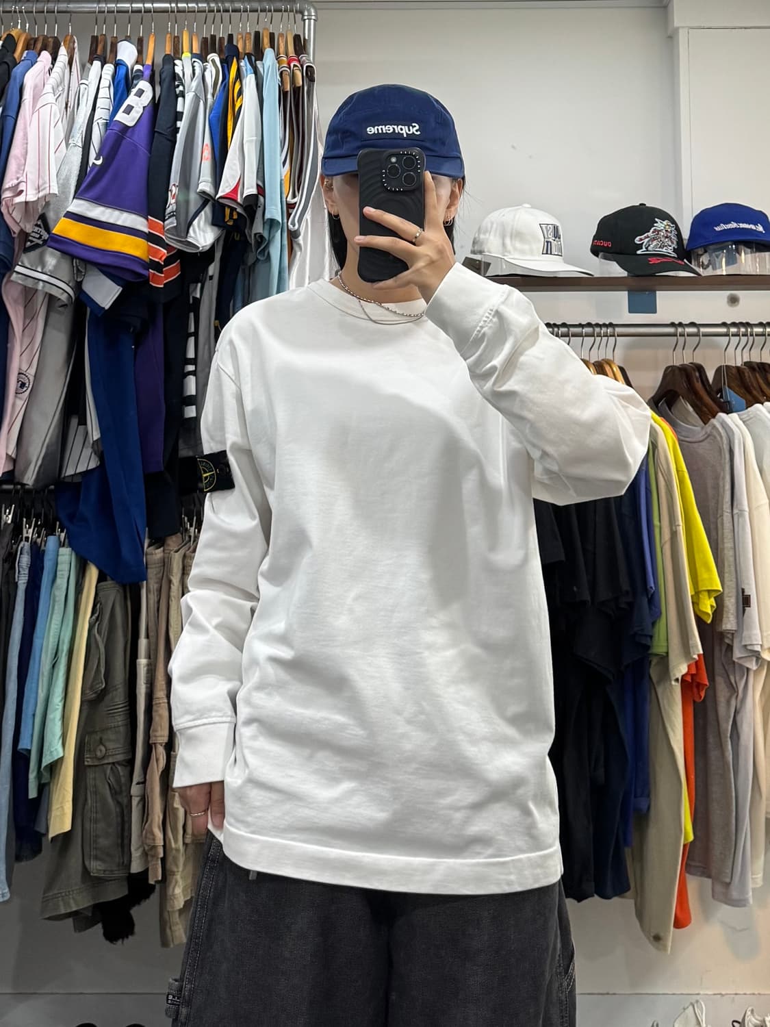 스톤아일랜드 나침반 패치 롱슬리브 상품이미지5
