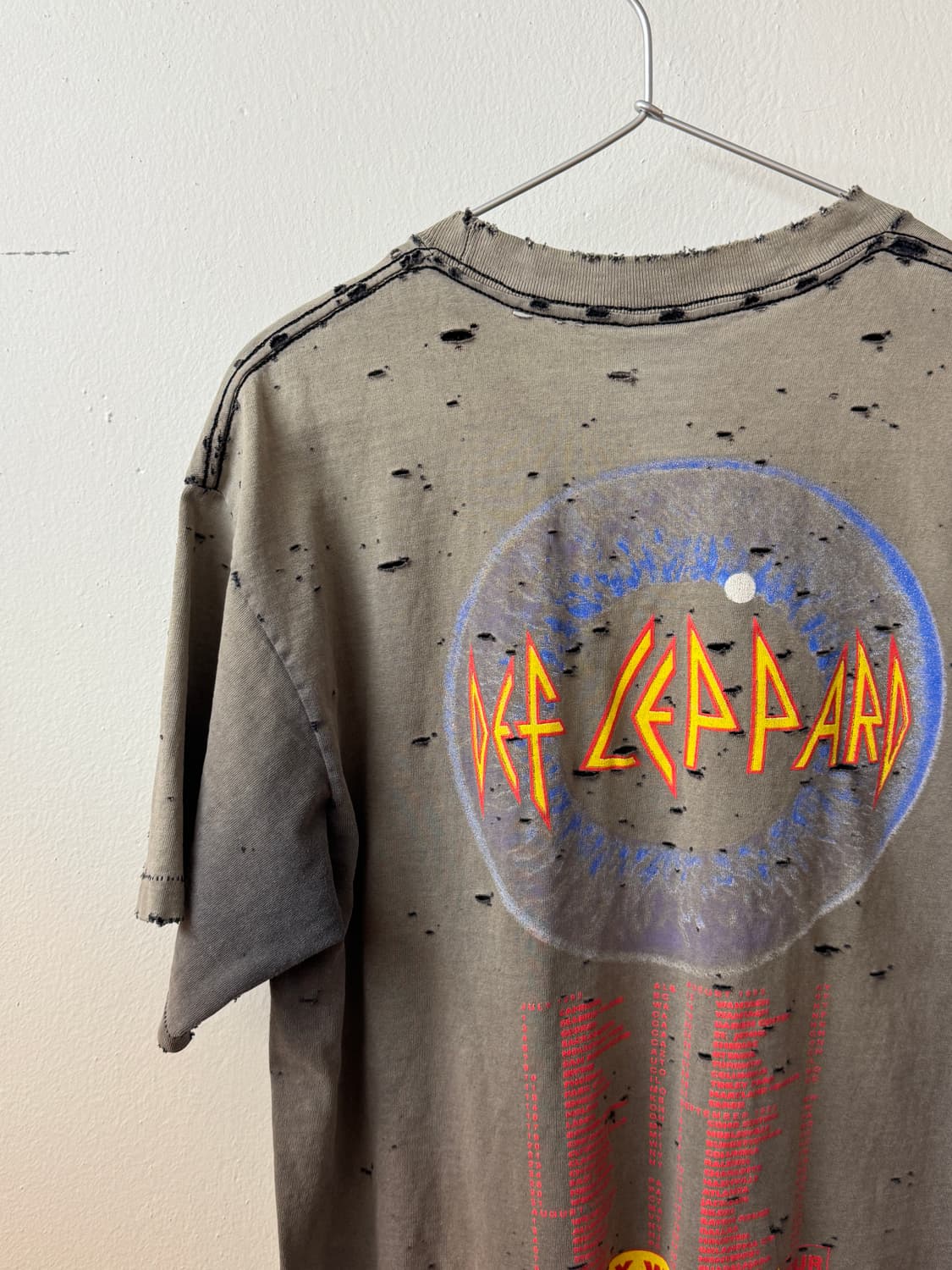 90s def leppard tour faded t shirt 상품이미지6