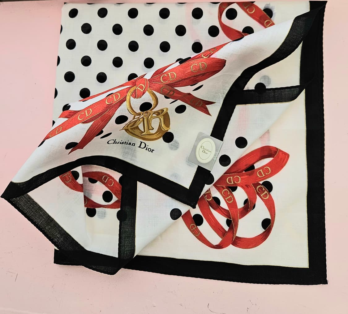 크리스챤 디올 도트 손수건 상품이미지1