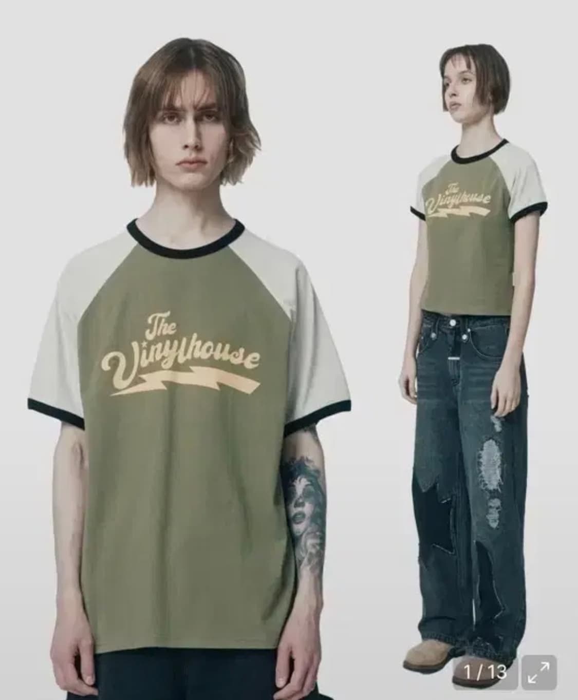 더바이닐하우스 반팔 상품이미지1