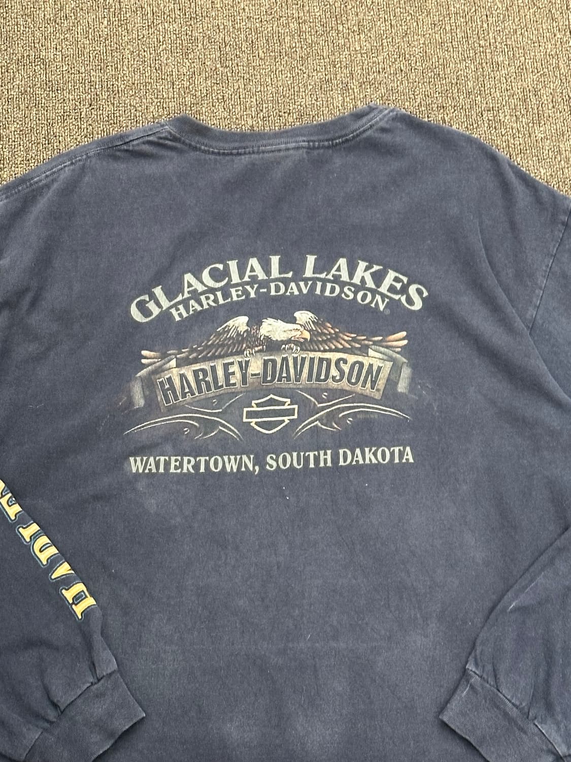 XL)할리데이비슨 빈티지 그래픽 롱슬리브 상품이미지8