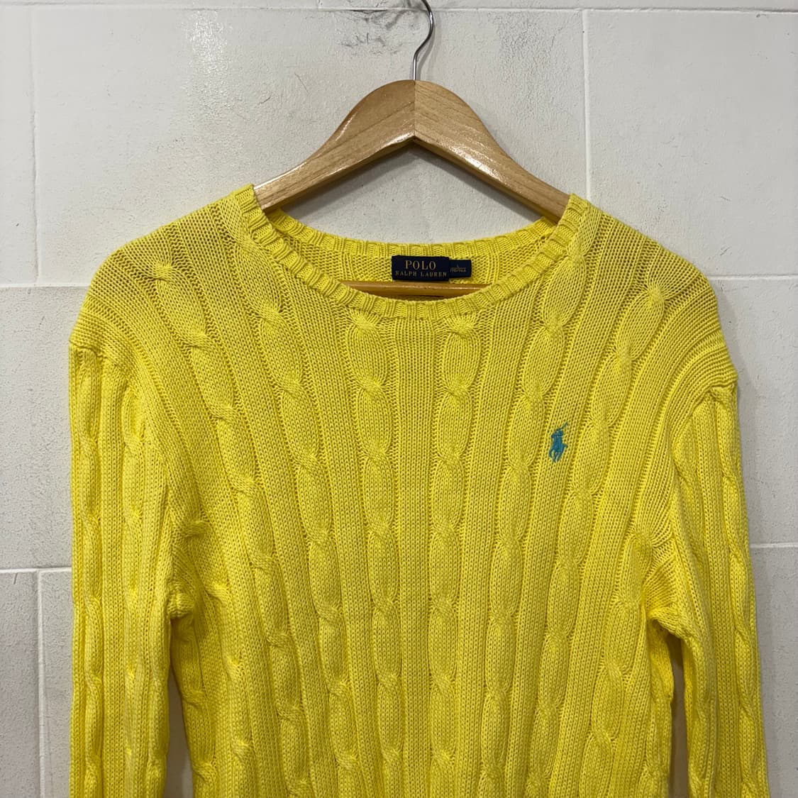 폴로 랄프로렌 꽈배기니트 상품이미지2