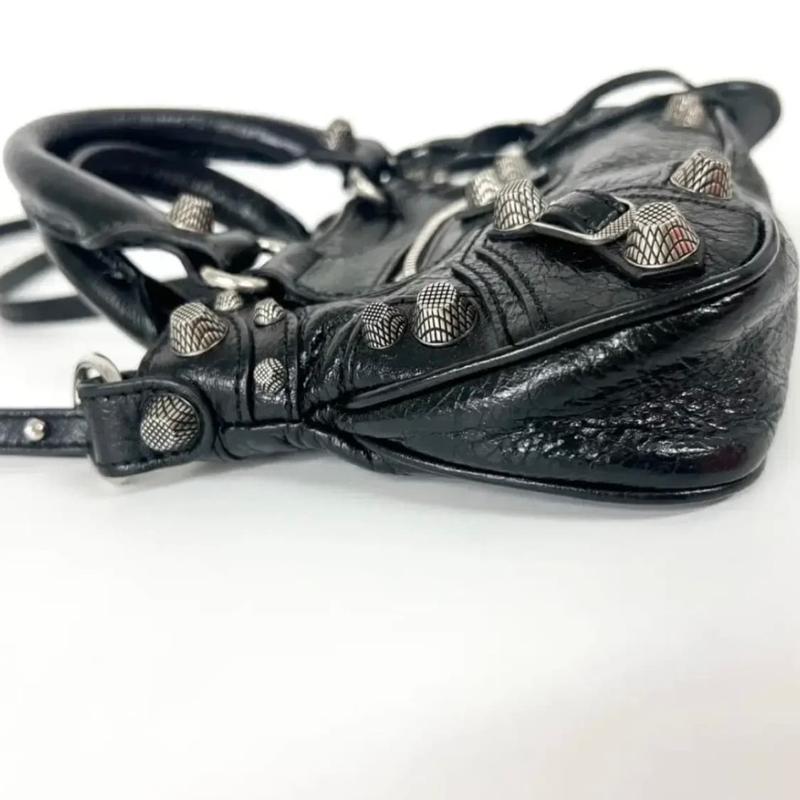 발렌시아가 네오카골 미니 토트백 크로스백 블랙 상품이미지5