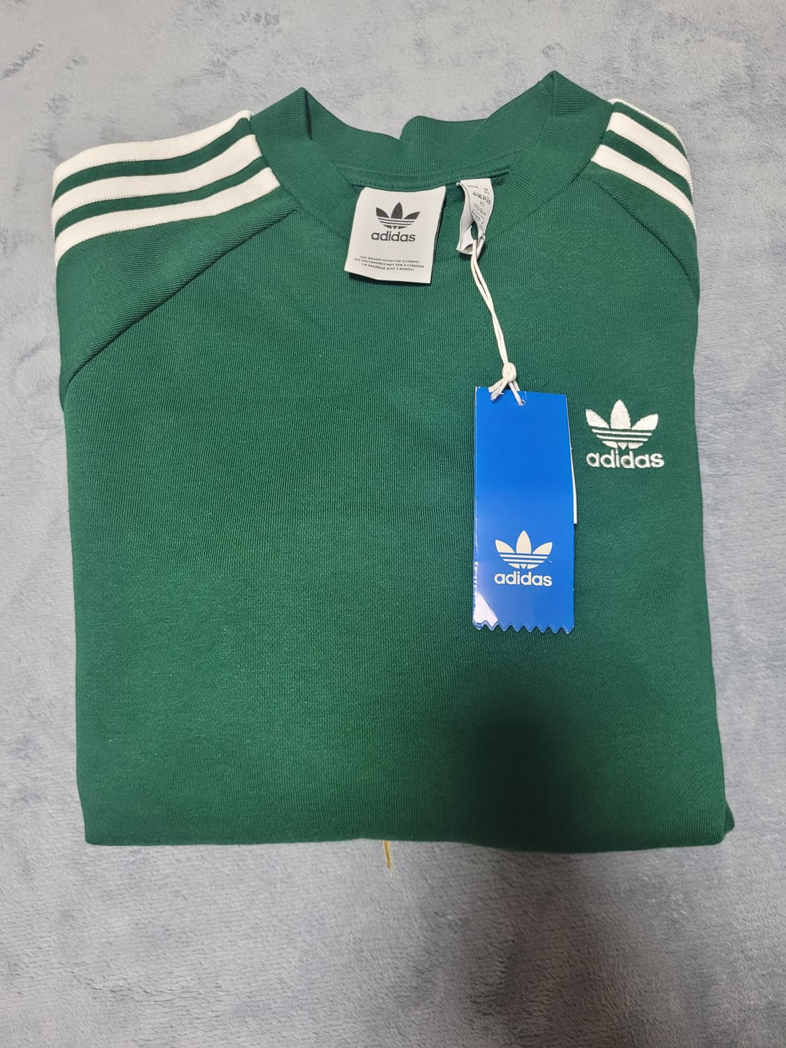 [새상품] 아디다스 그린 스웨트셔츠 XS 상품이미지1