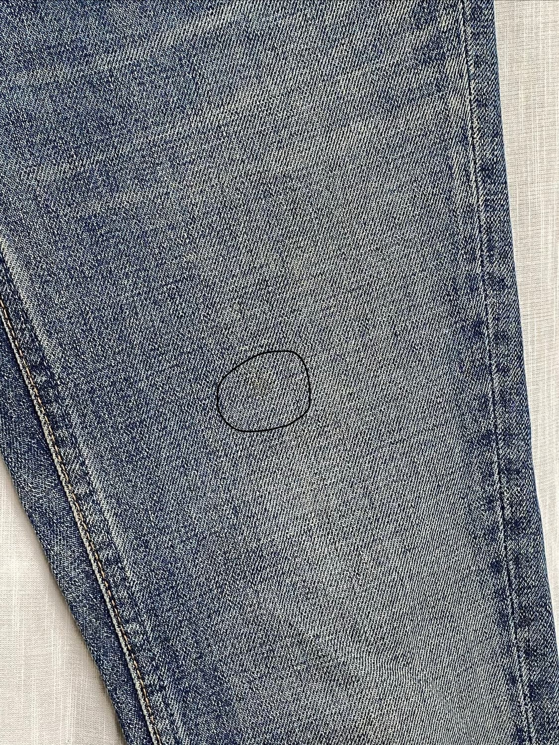 데님 7부 팬츠 상품이미지7