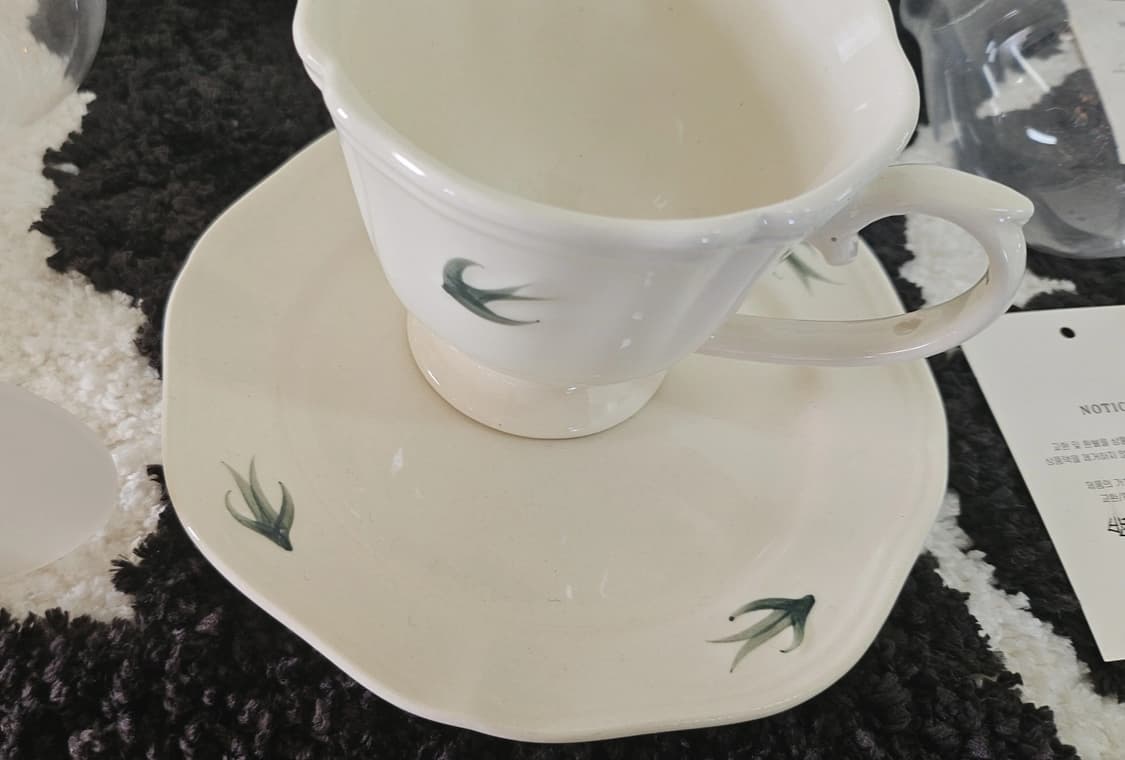 빈티지 컵 접시 세트 상품이미지1