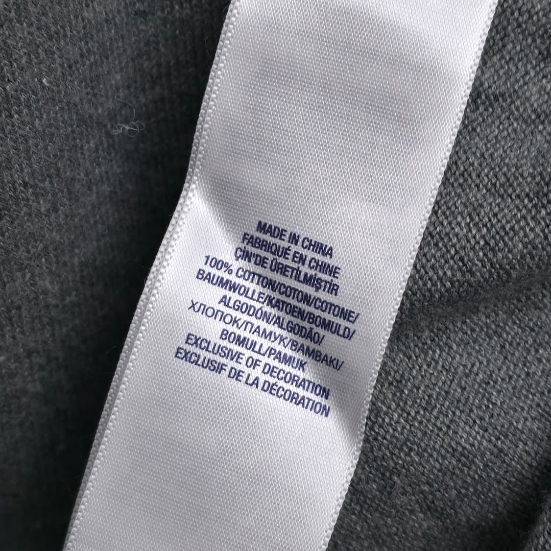 [S] 폴로 랄프로렌 엘보패치 브이넥 니트 그레이 상품이미지6