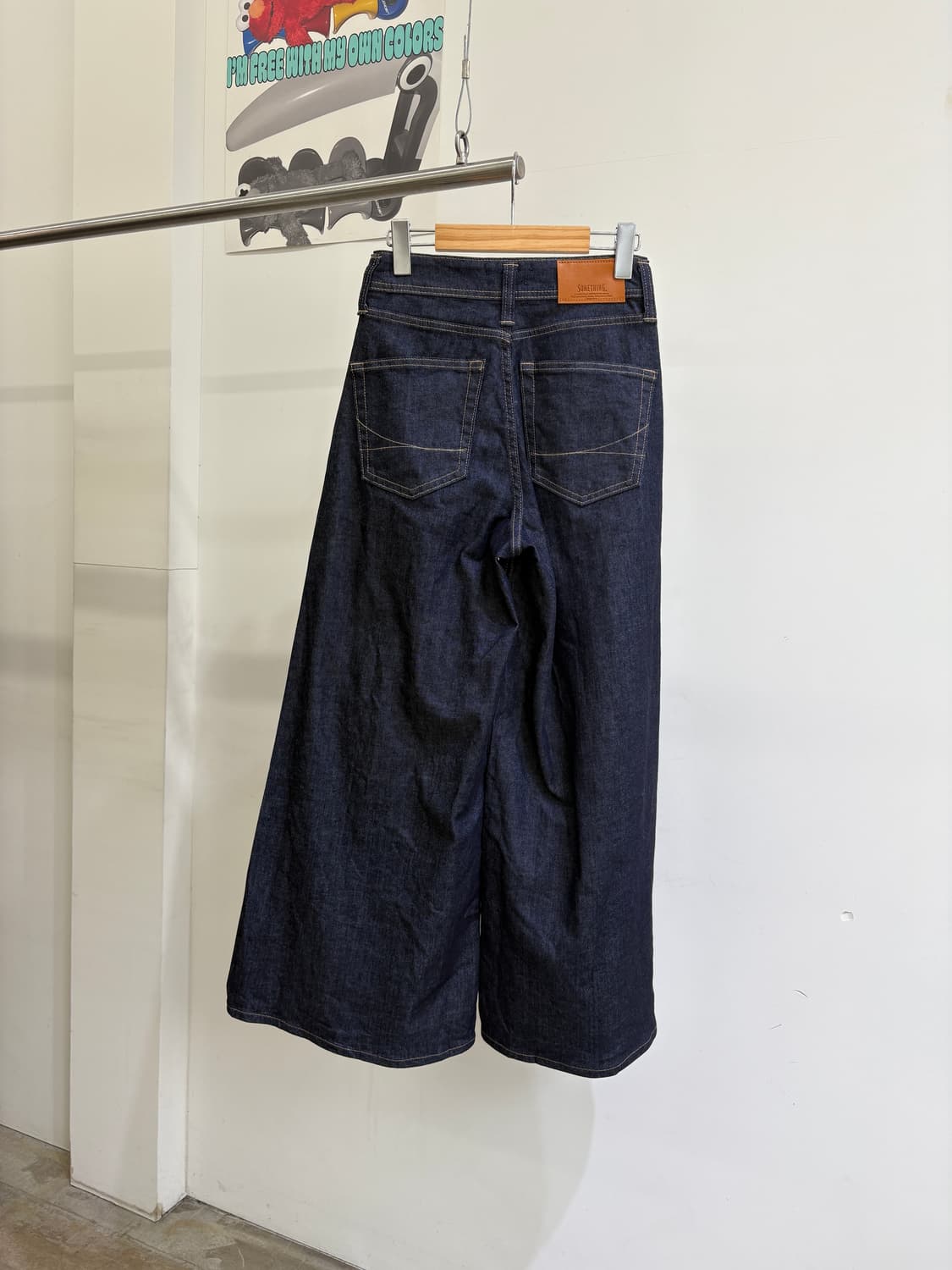 SOMETHING (Made in Japan) 데님팬츠 상품이미지5