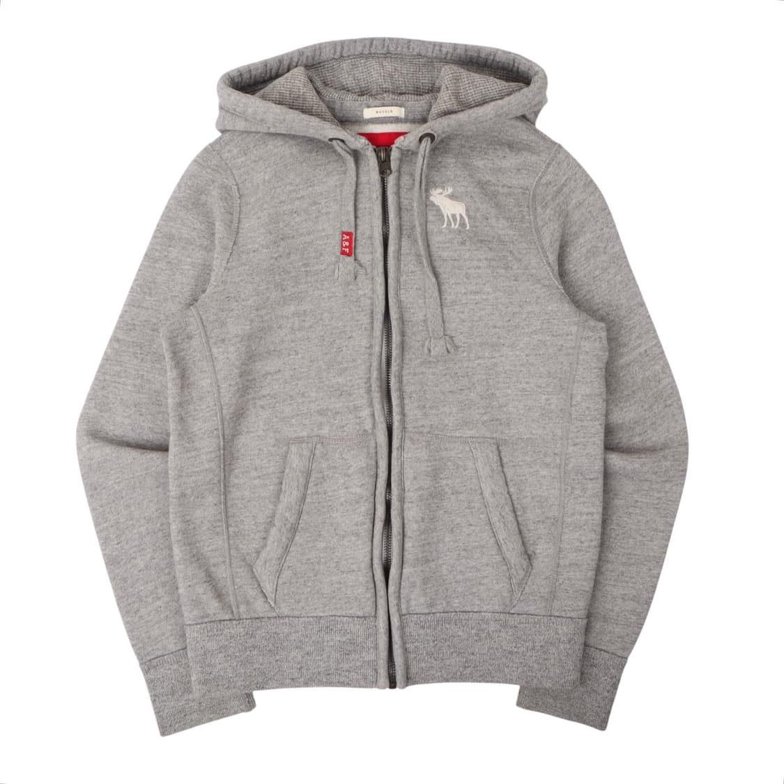 아베크롬비 스몰 로고 후드집업 상품이미지1