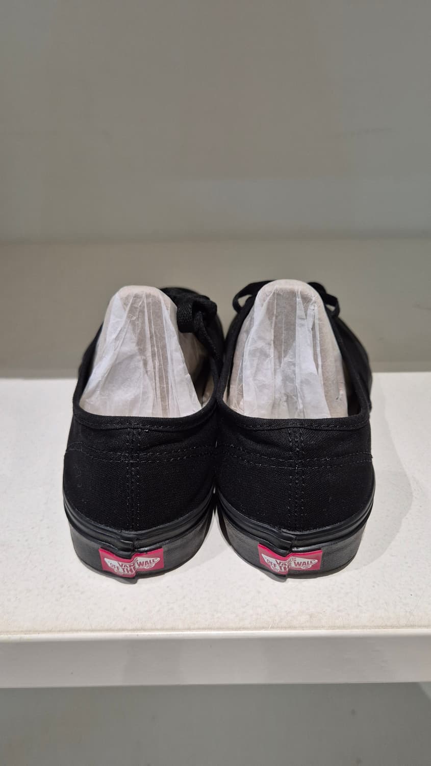 반스 어센틱 올블랙 265mm 상품이미지3