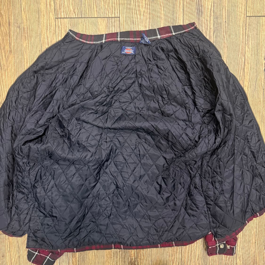 디키즈 체크 셔츠집업 상품이미지5