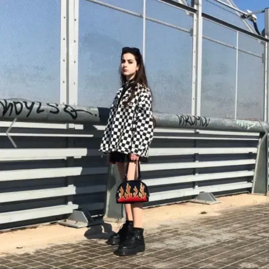 dolls kill (current mood) 불꽃 숄더/핸드백 상품이미지5