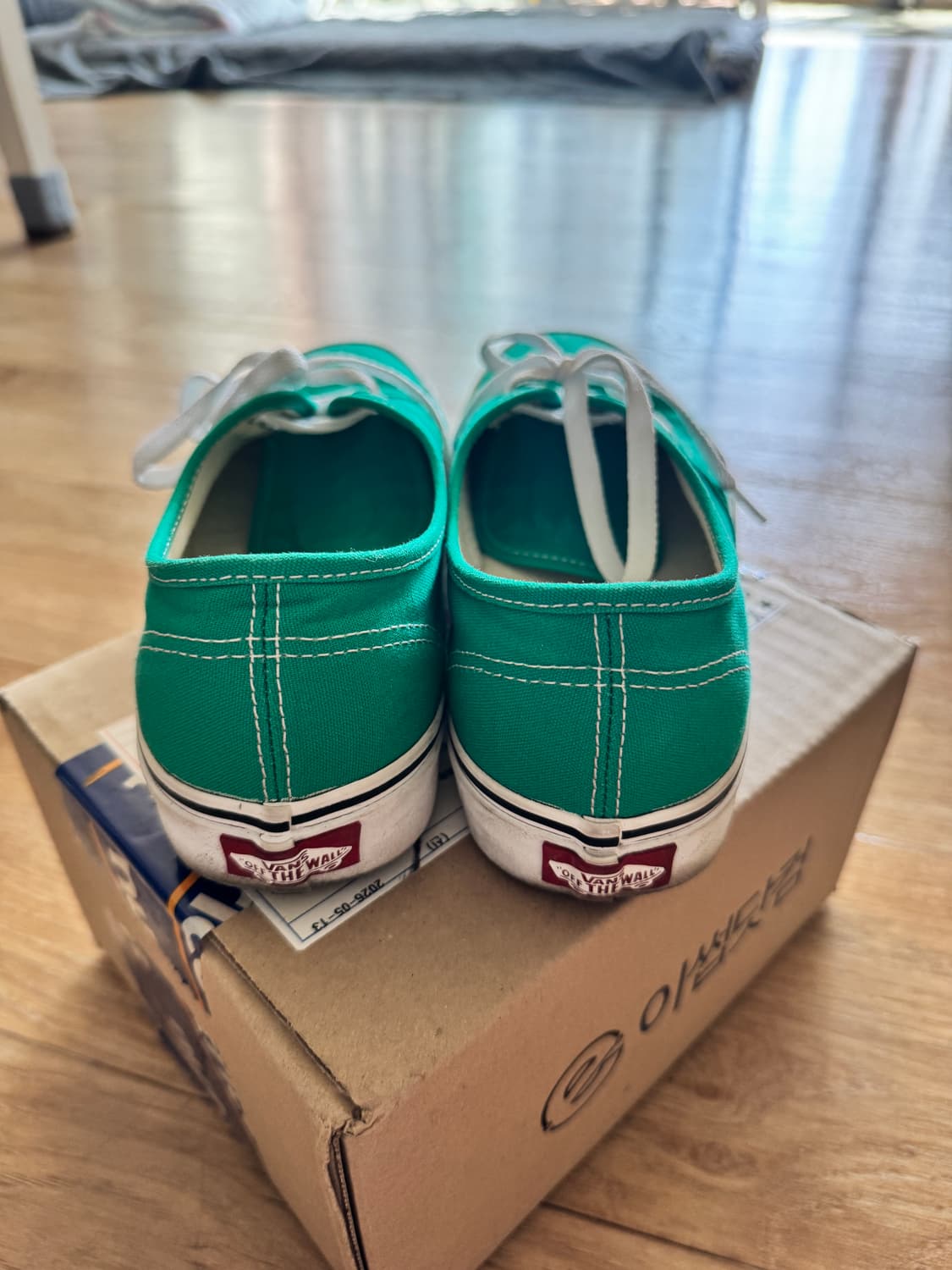 반스 어센틱 265 실착 5회미만 상품이미지5