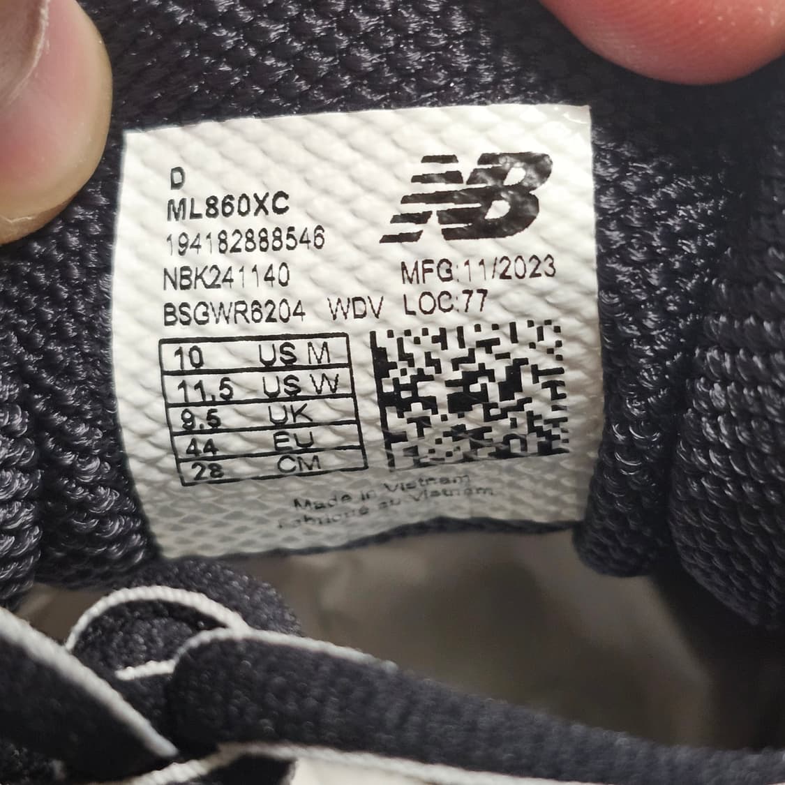280 새제품) 뉴발란스 860v2 남자 신발 운동화 ML860XC 상품이미지7