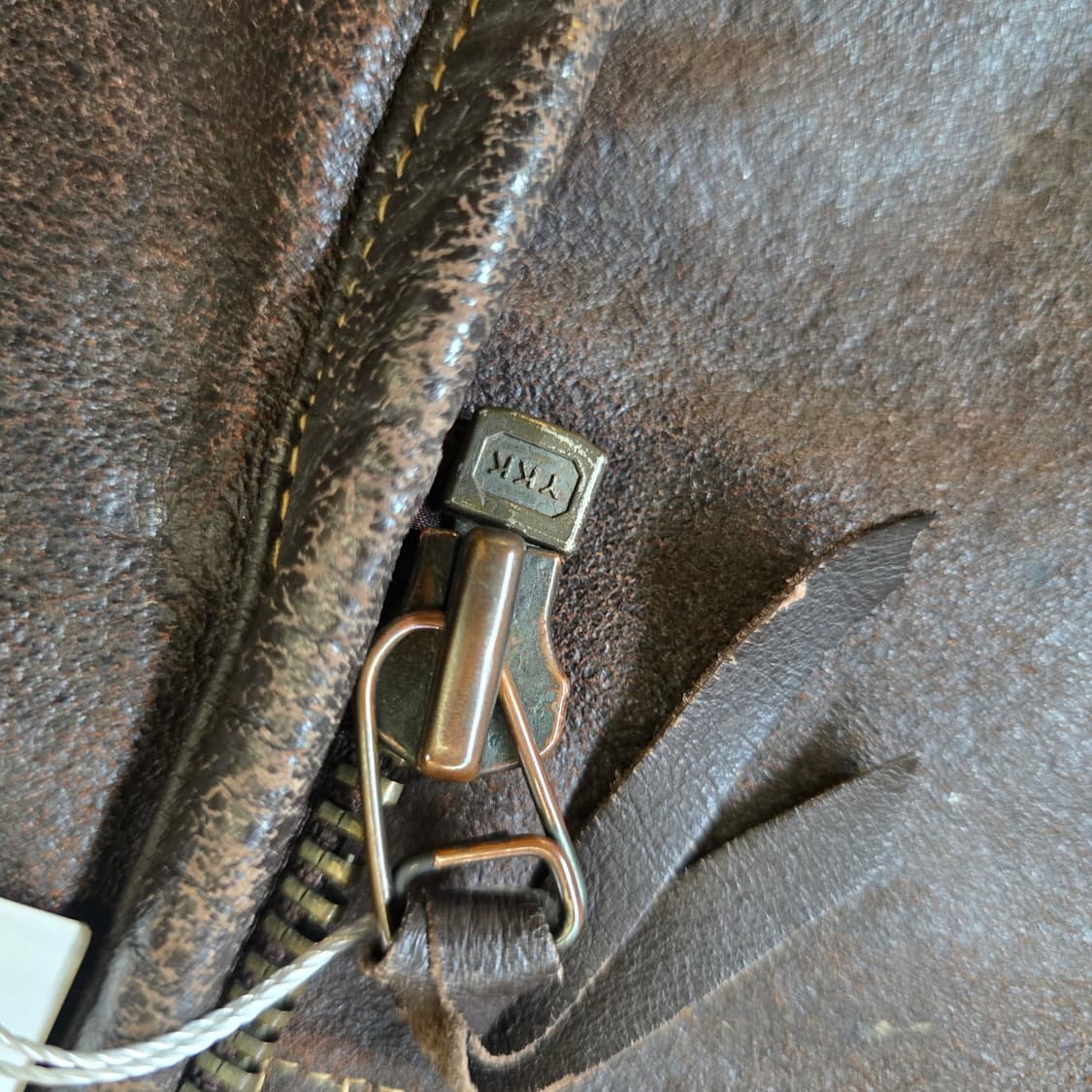 톰보이 양가죽 무스탕 베스트 브라운 상품이미지10