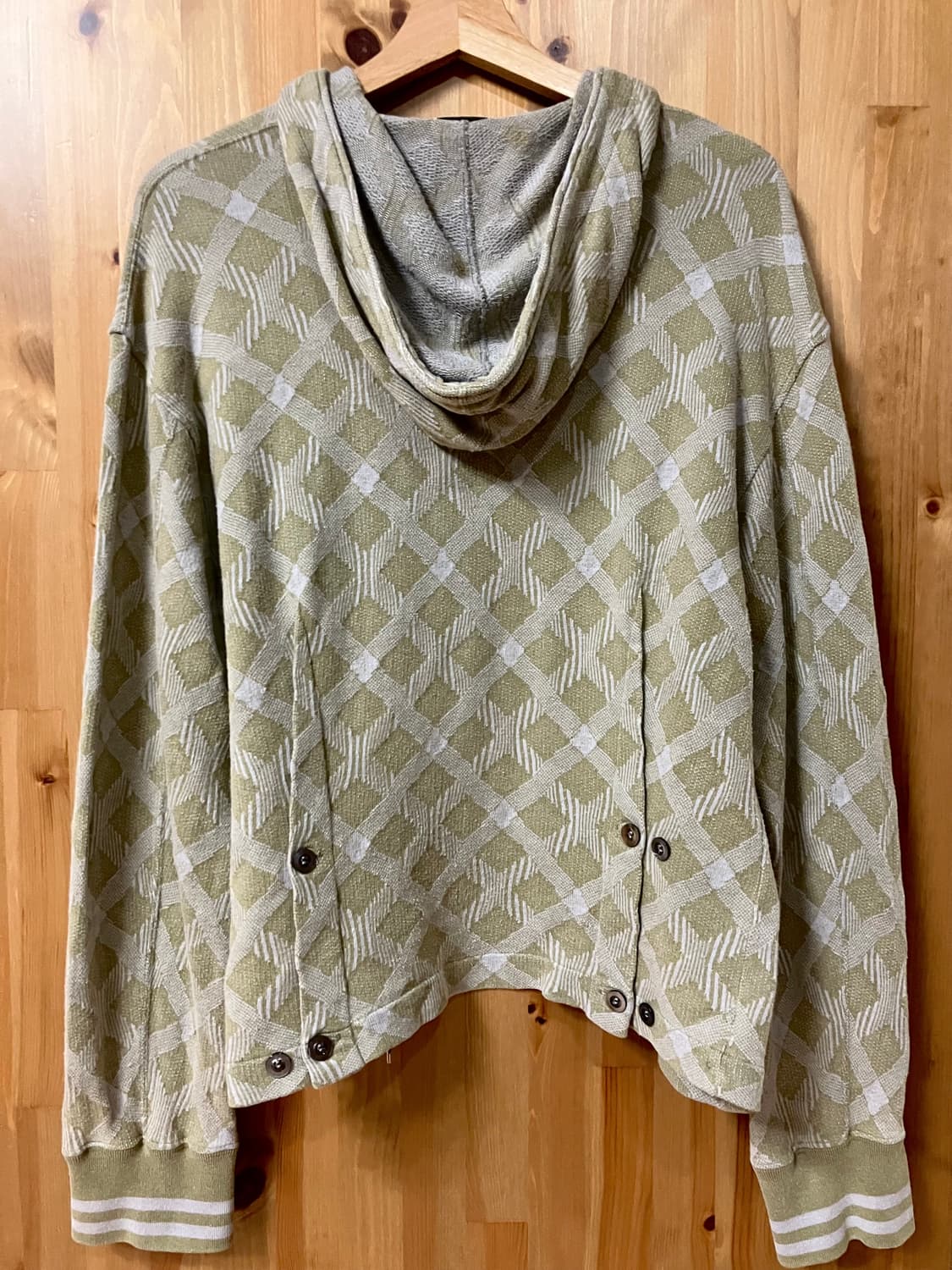 LQ Yohji 80s pattern hoodie 상품이미지2