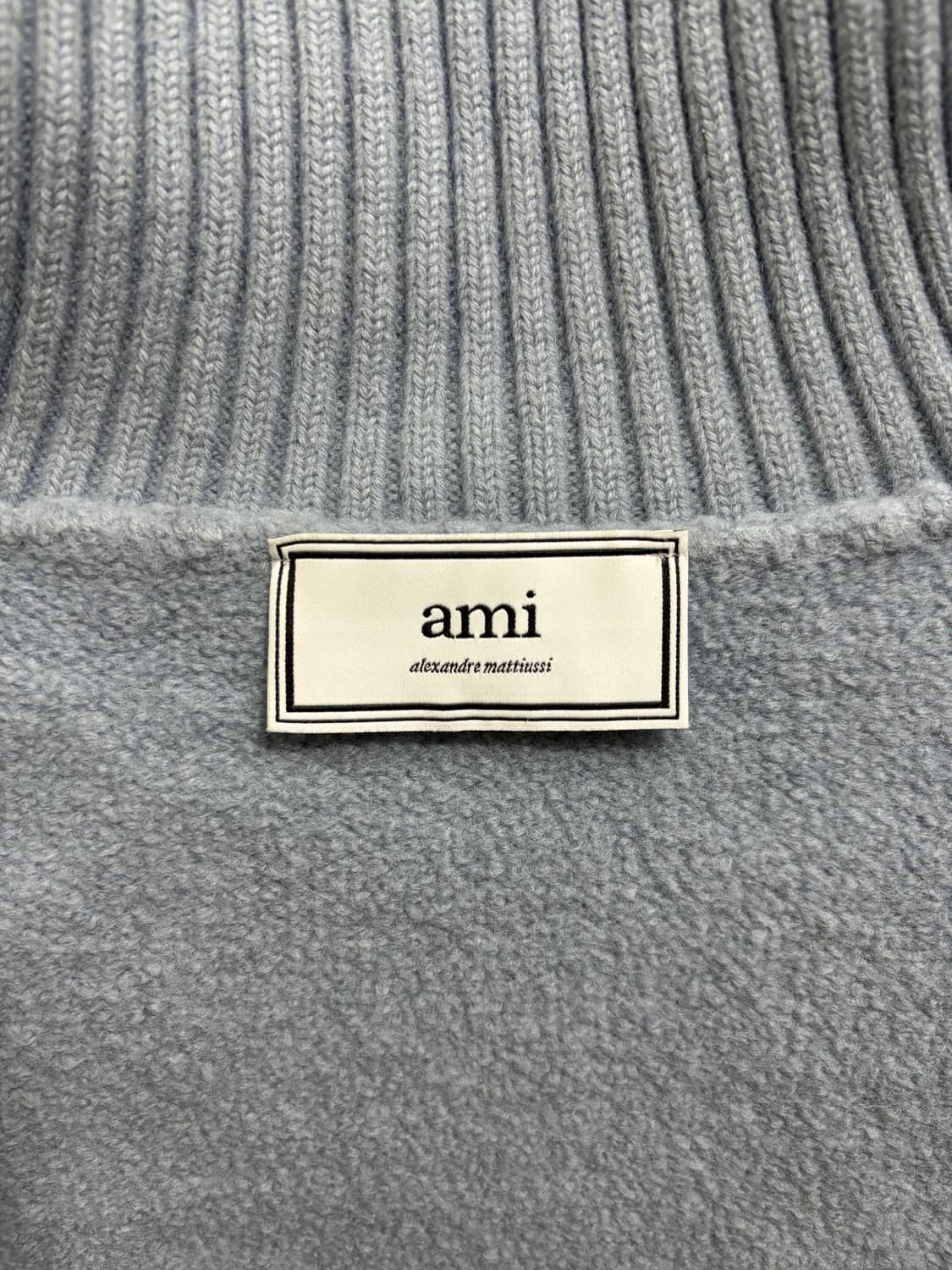 아미 정품 인타르시아 빅하트 터틀넥 상품이미지5