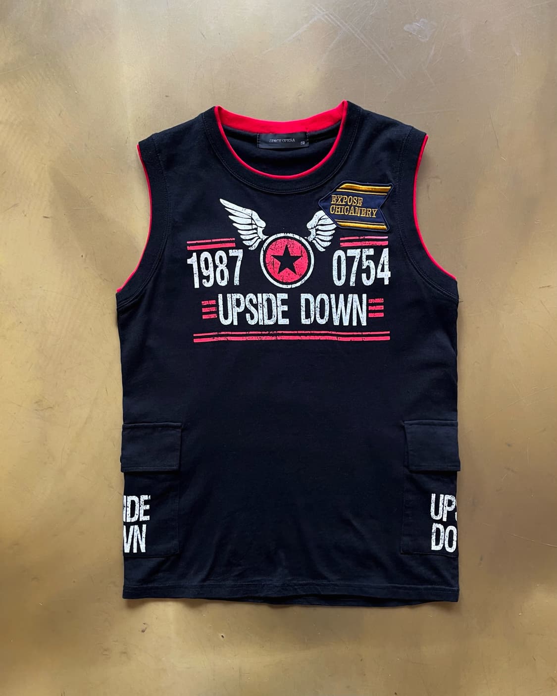SPACE OPERA Japan Y2K Pocket Sleeveless 상품이미지3