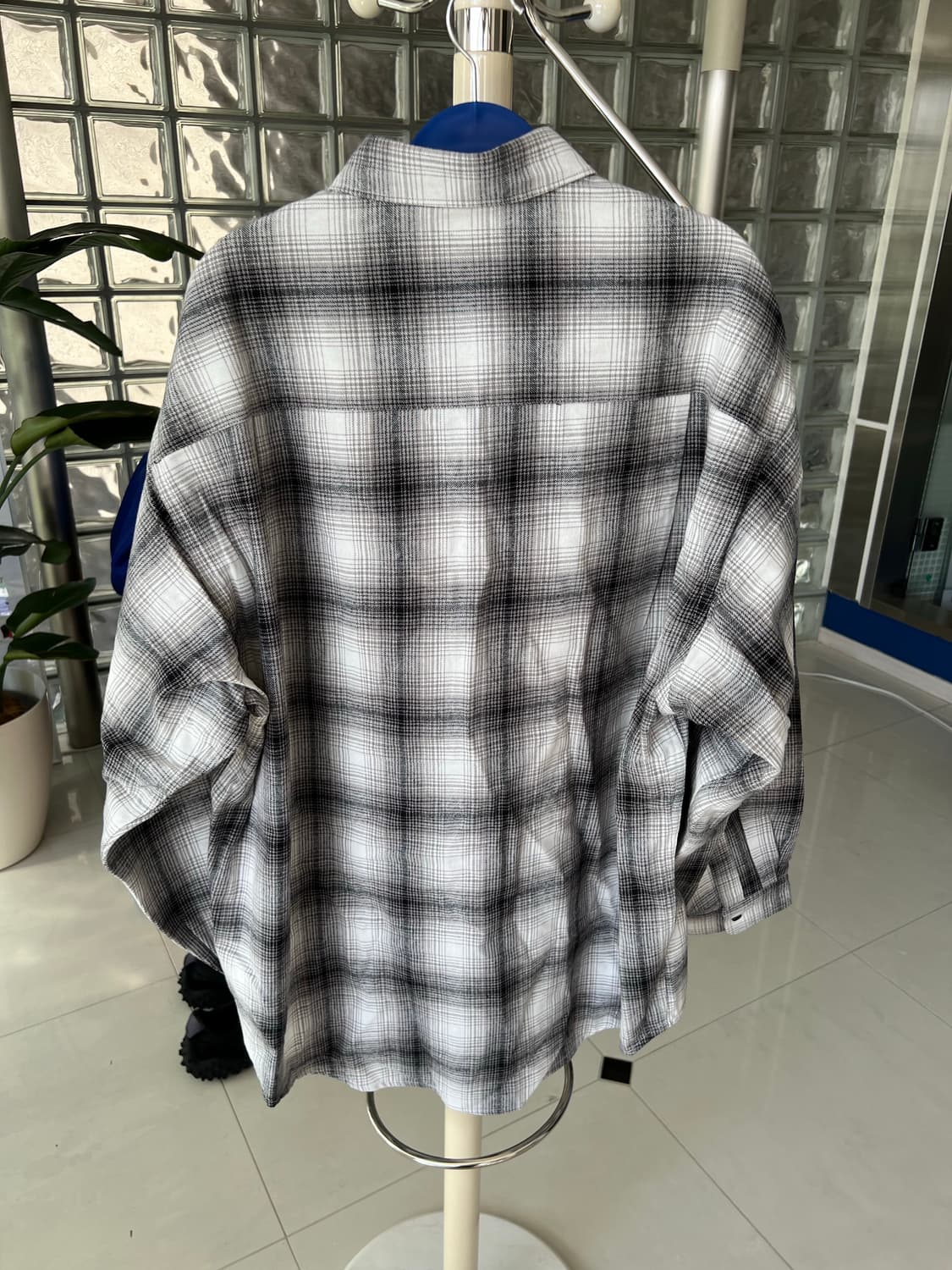 프릭스스토어 FREAKS STORE 릴랙스핏 체크 셔츠 상품이미지4