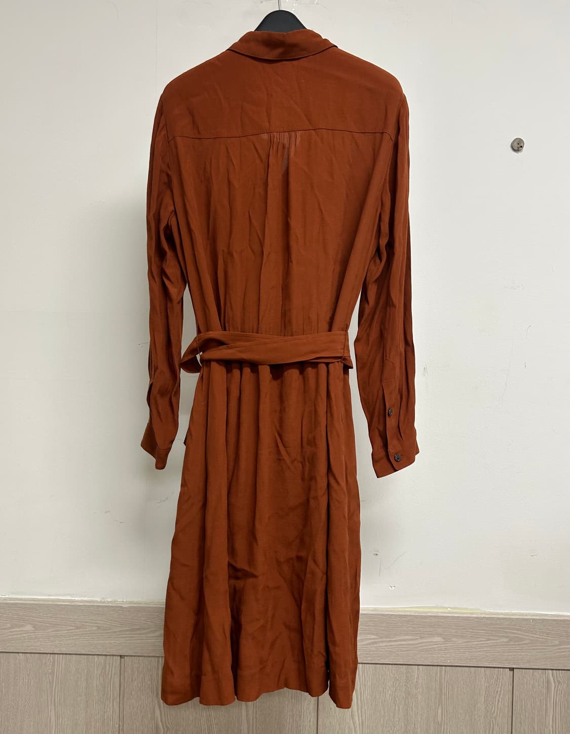BCBG 브라운 셔츠 원피스 상품이미지3