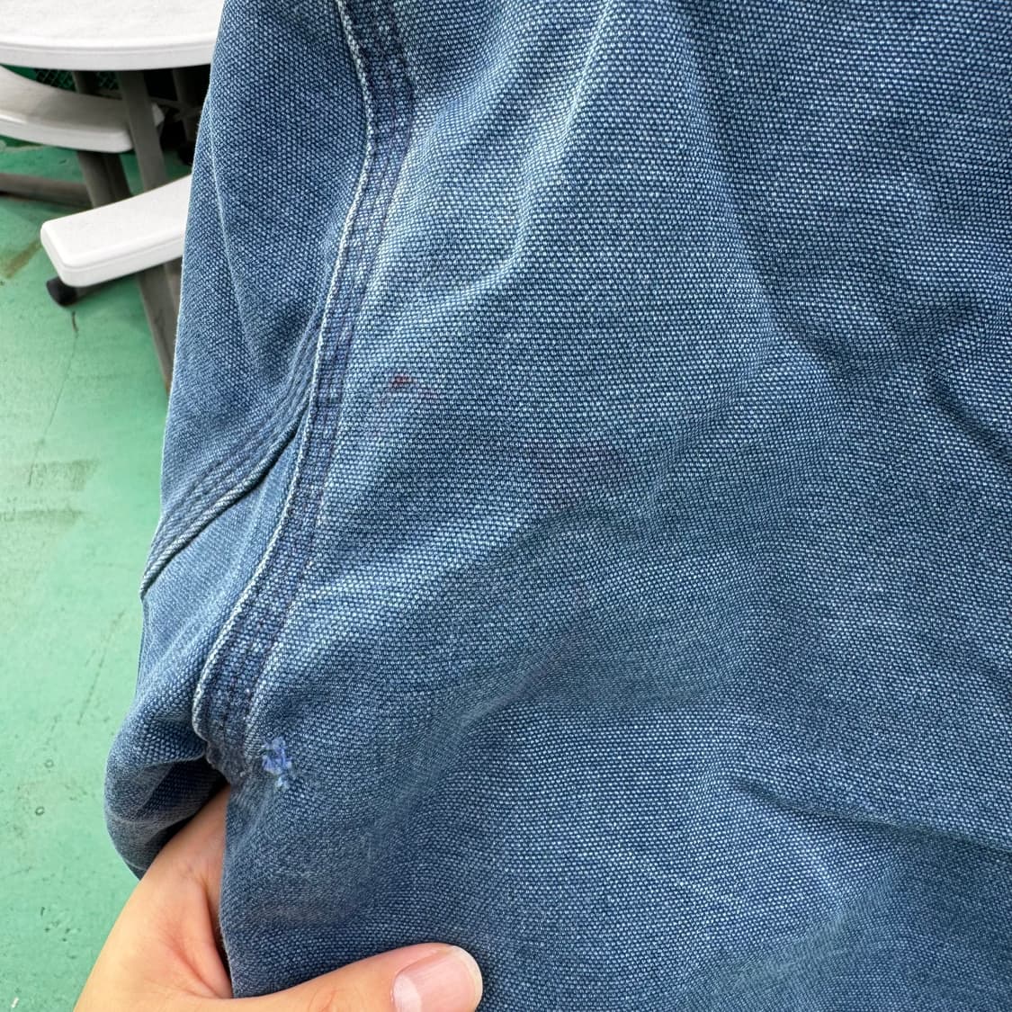 빈티지 칼하트 데님 액티브 자켓 j04 m 워크자켓 후드집업 상품이미지5