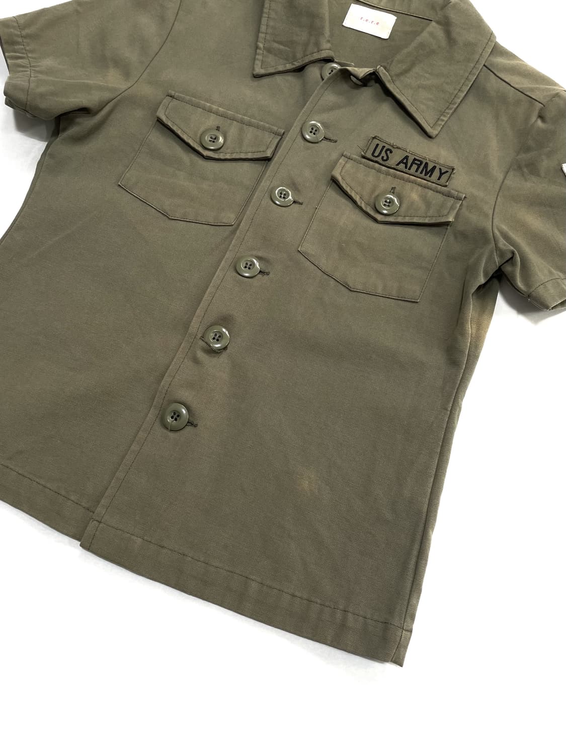 빈티지 밀리터리 셔츠 상품이미지5