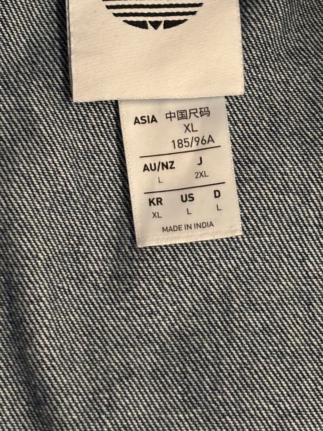 데님 파이어버드 트랙탑 - 블루(XL) 상품이미지4