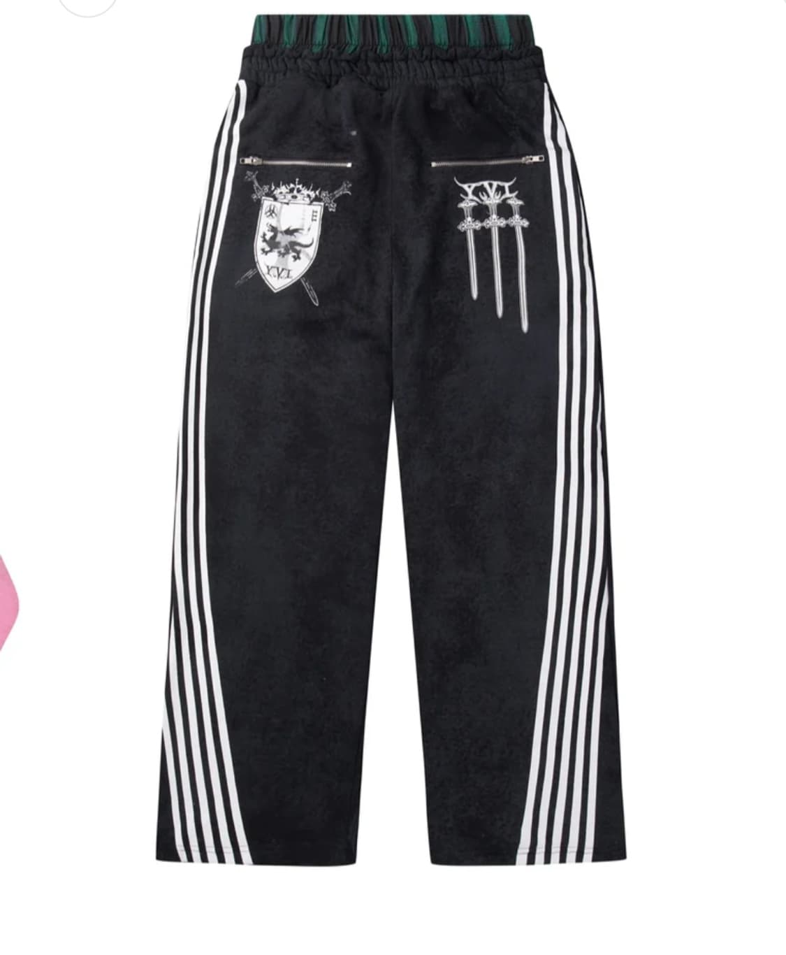 Royal knight Club Waxed trackpants 상품이미지4