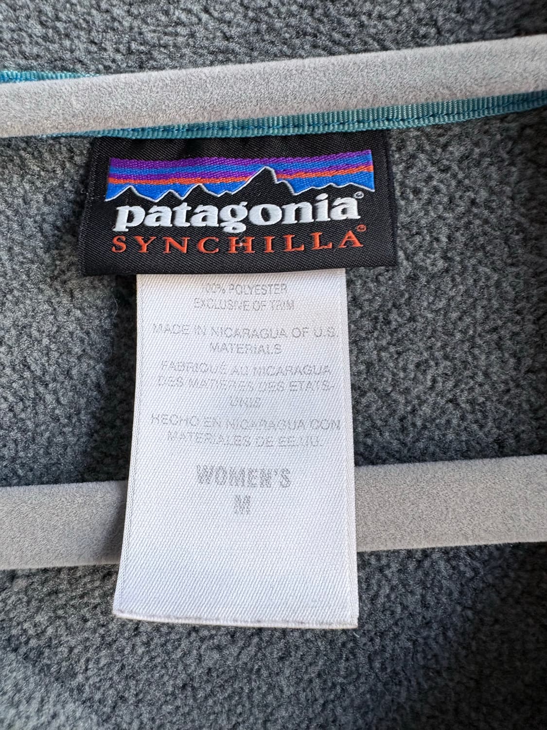 (M) 파타고니아 신칠라 니켈(그레이) 퍼플 상품이미지5