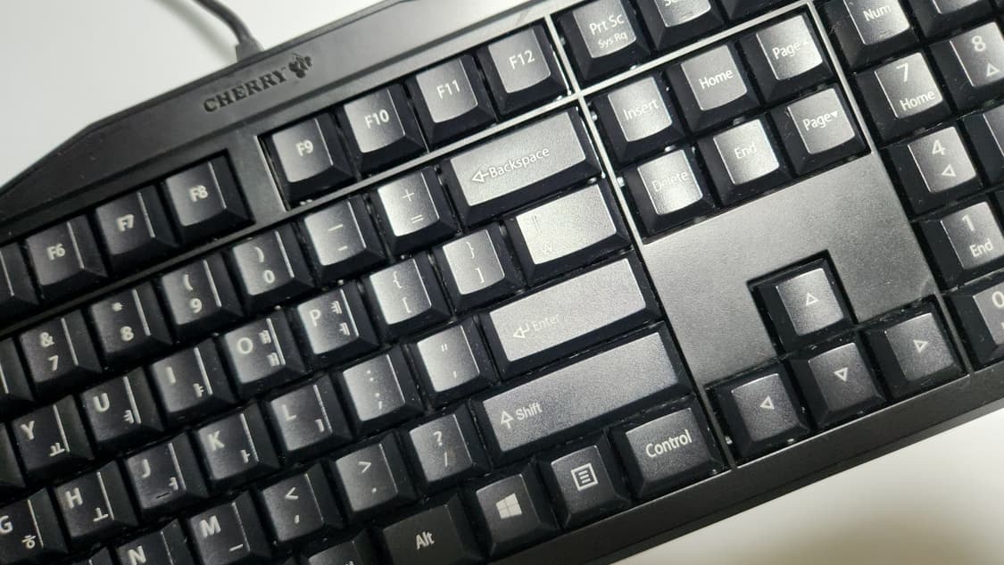 # 체리 MX3800 기계식 키보드 급처 / 적축 상품이미지3