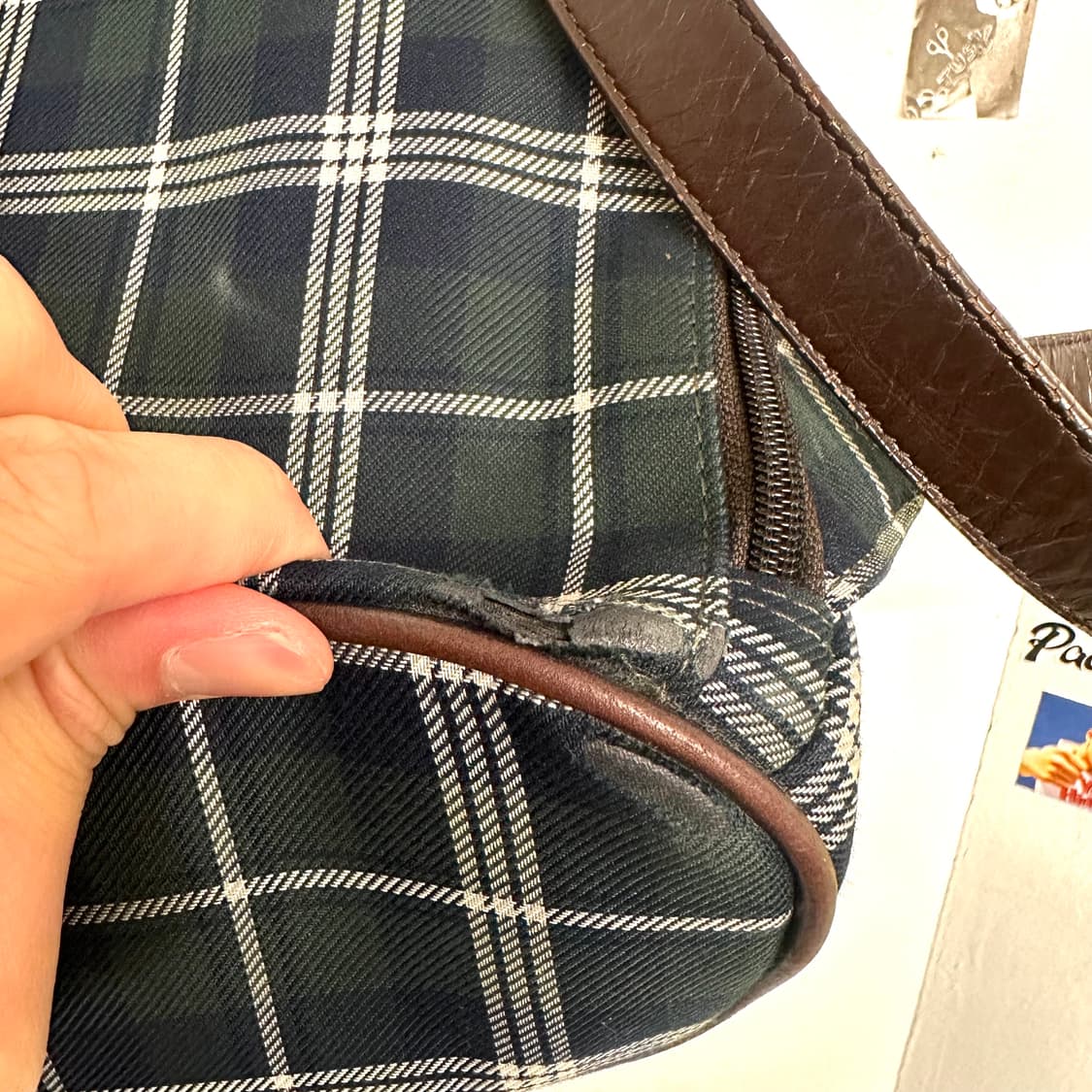 1492마일즈 플레이드 미니 럭색 상품이미지6