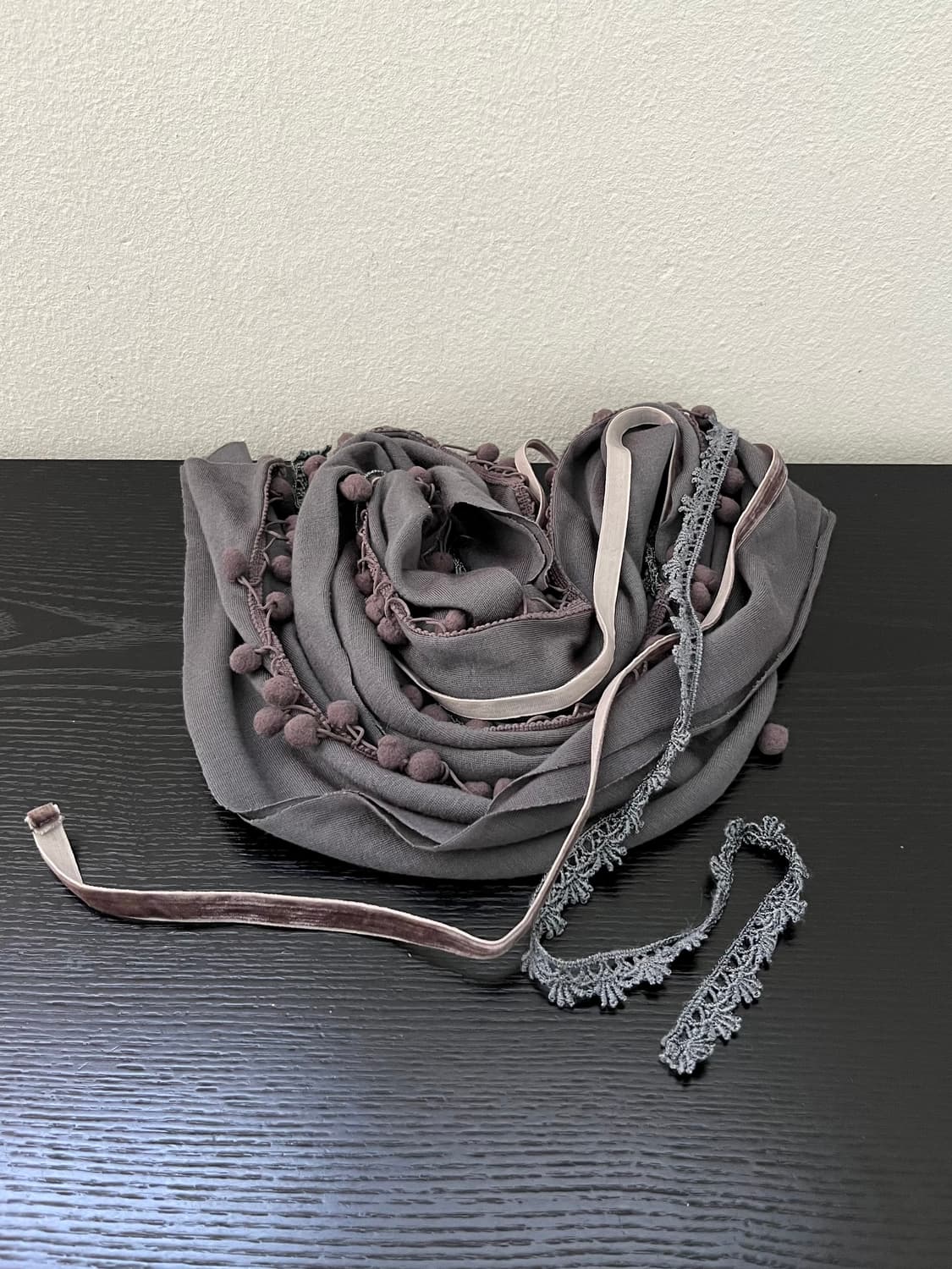 Japan vtg 레이어드 머플러  상품이미지4