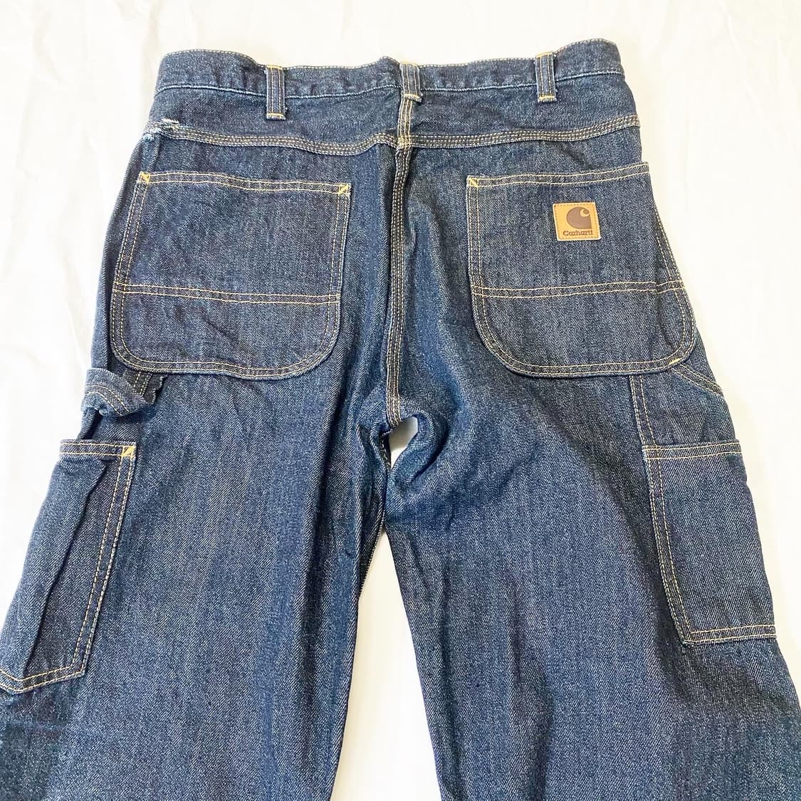 칼하트 - 데님 럭  싱글 니 팬츠 (워크 팬츠) 상품이미지3