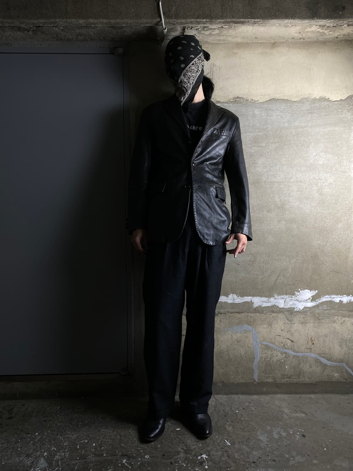 빈티지 레더 블레이저 가죽 자켓 빈티지 블레이저 자켓 상품이미지7