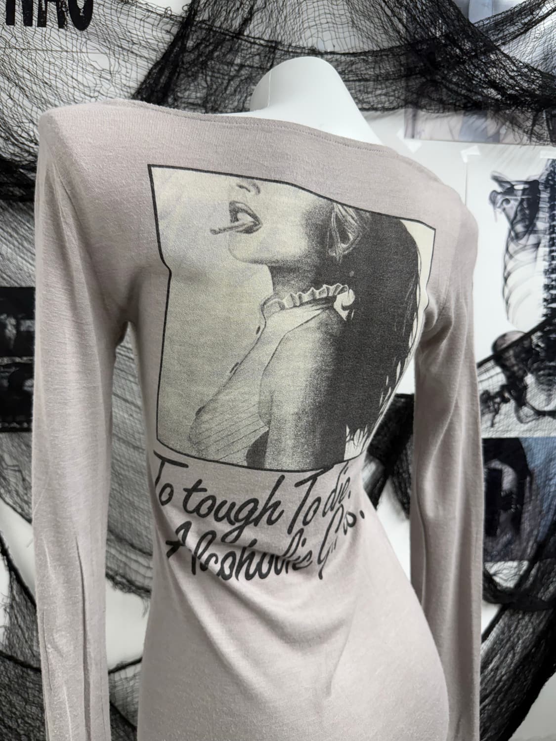 00s lettering printing longsleeve onepie 상품이미지4