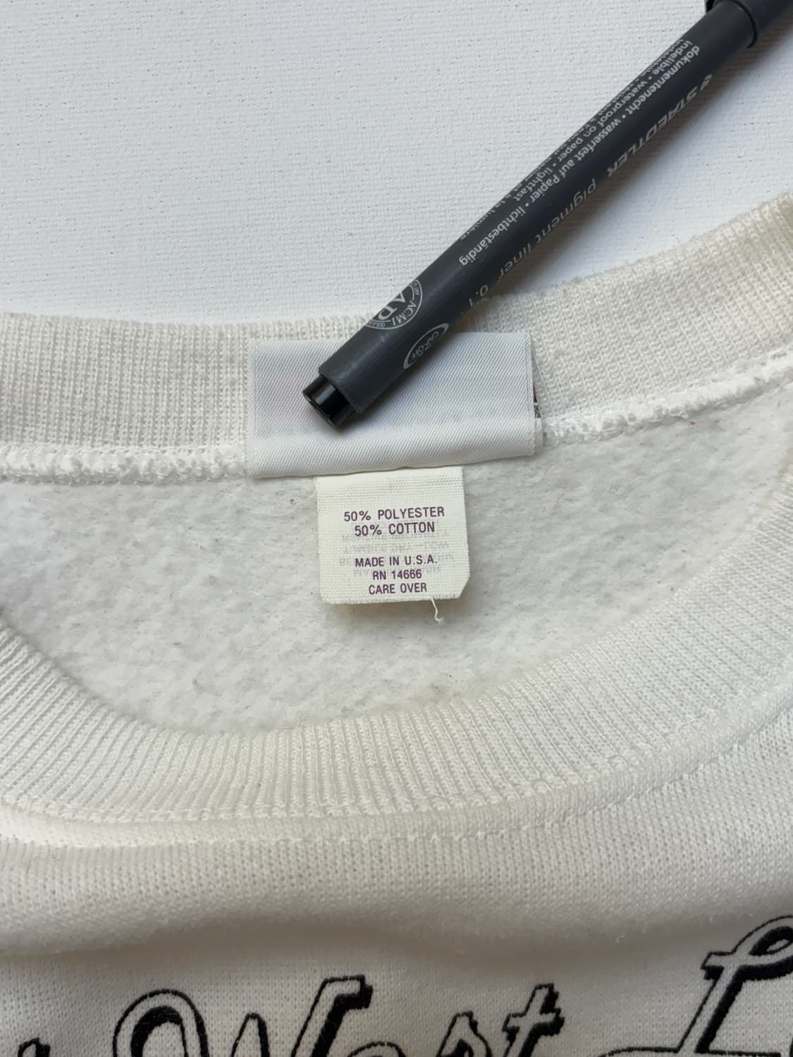 [L] 90s BW Beach Bear 스웻셔츠 선글라스 곰돌이 상품이미지4