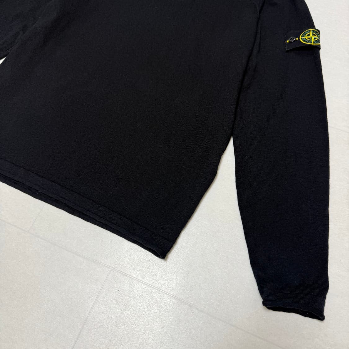 [ M ] 스톤아일랜드 울 니트 블랙 상품이미지3