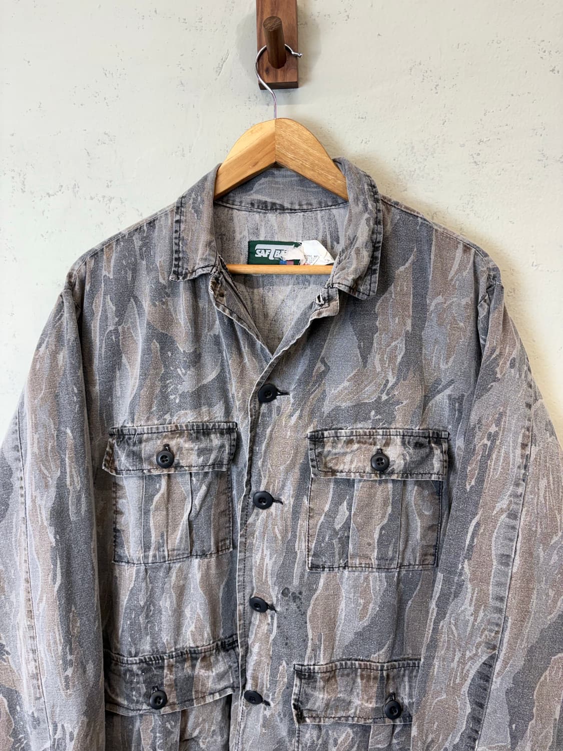 USA Saftbak 카모플라쥬 초어 헌팅 자켓 상품이미지4