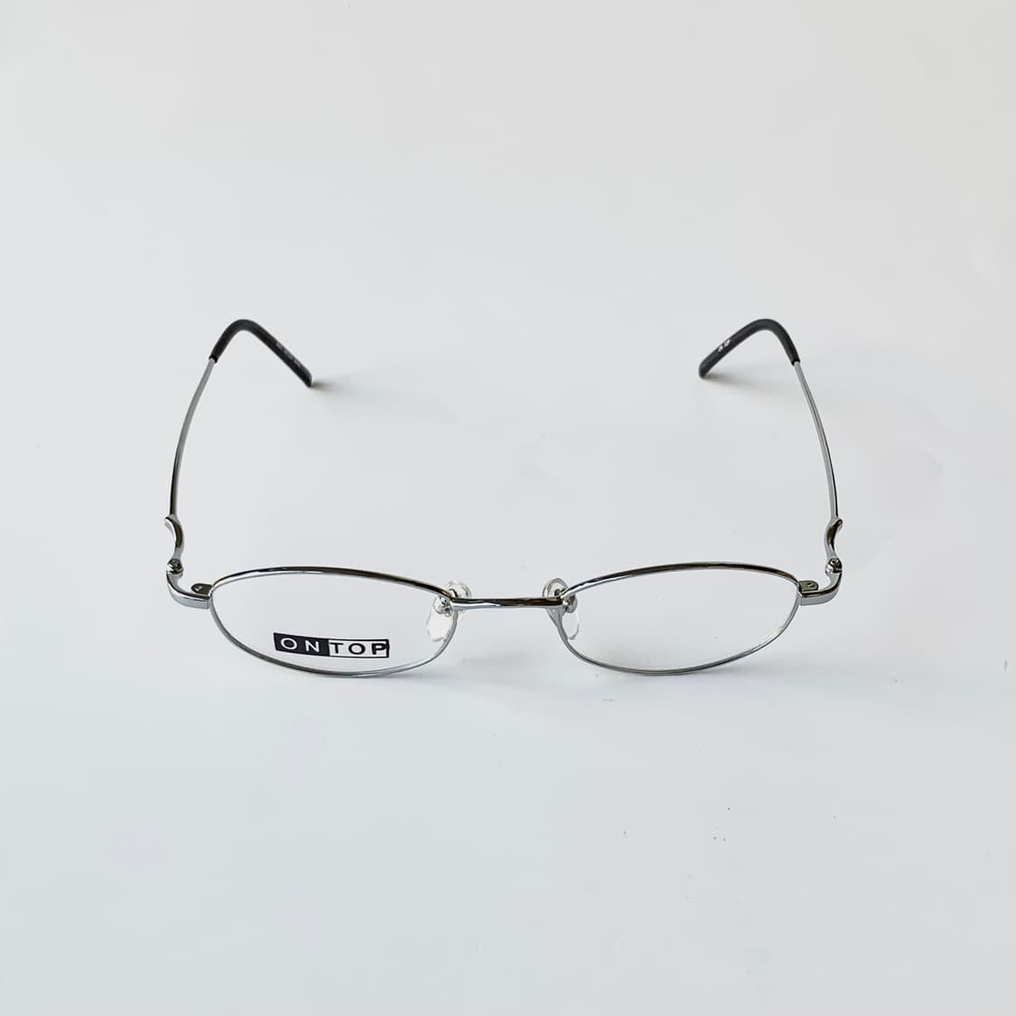 778 데드스탁 픽키 슬림 오벌 실버 메탈 빈티지 안경 상품이미지2