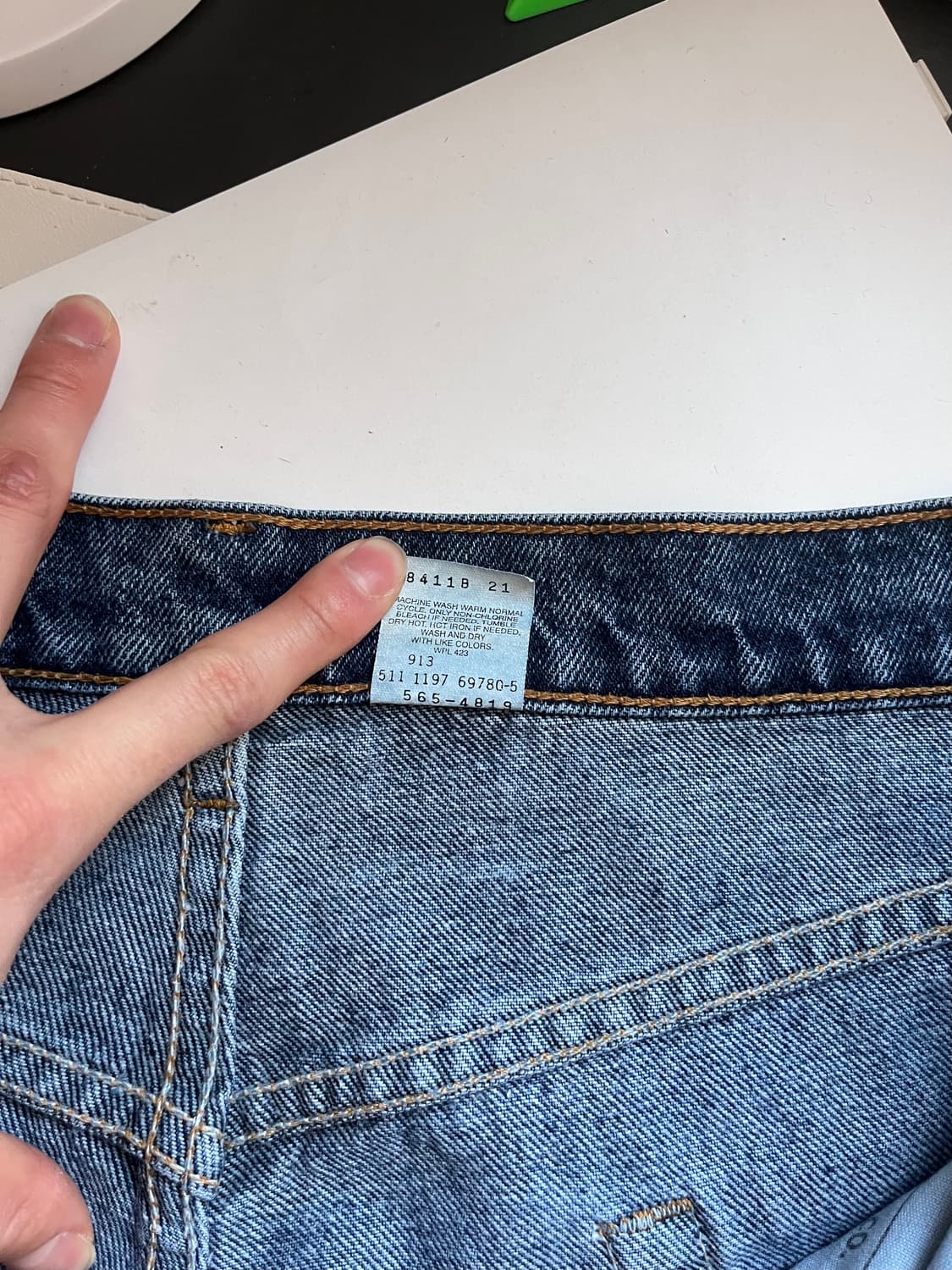 90s usa 리바이스 565 스트레이트 레그 상품이미지5